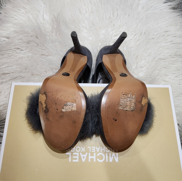 MK Remi and Suede Sandal - Picture 8 of 14